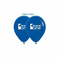 Helium Balloon 12" Latex Imprinted 2 Sides 1 Color